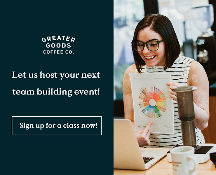 banner advertising modbar espresso machine