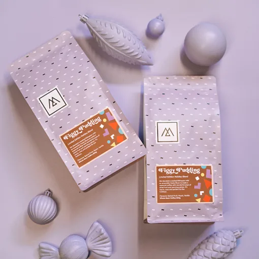 monogram figgy pudding sprudge roasters village