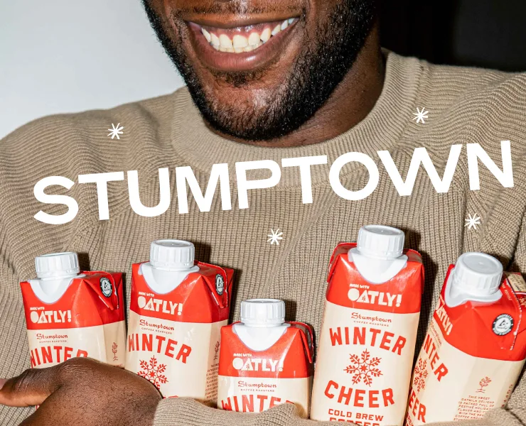 banner advertising stumptown coffee roasters